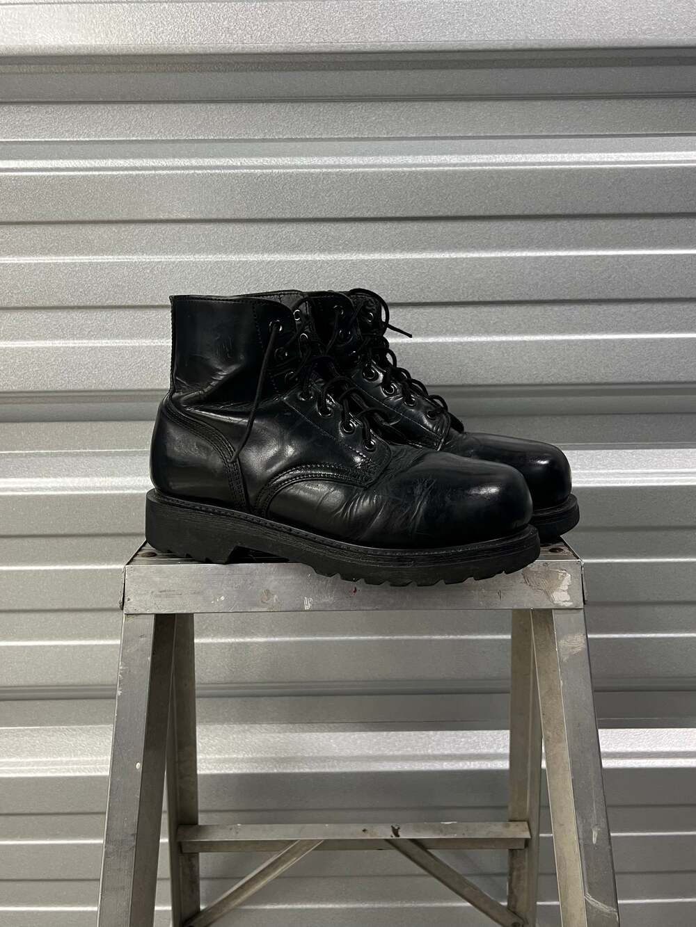 Vintage ARMY Vibram Military Combat Boots - 7.5